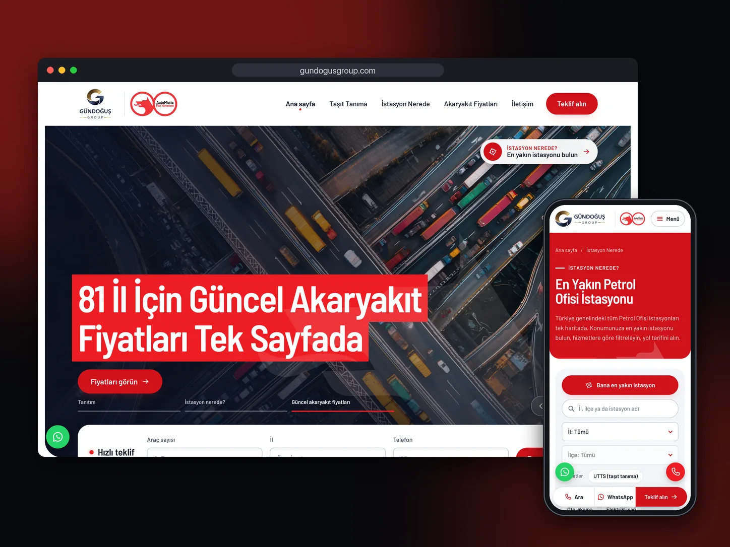 Gündoğuş Group project showcase